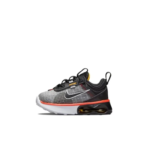 Nike Air Max 2021 Low Топ Обувь для малышей Серый черный Желтый Infant And Toddler