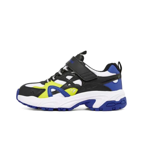 Skechers Stamina Series Kids Lifestyle Shoes Черный синий желтый Подростки