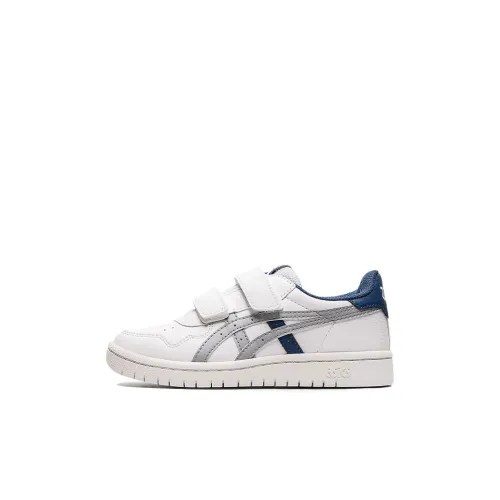 Asics JAPAN S Low Топ Детские Скейтбординги Бело-серый Children Возраст 3-7 лет