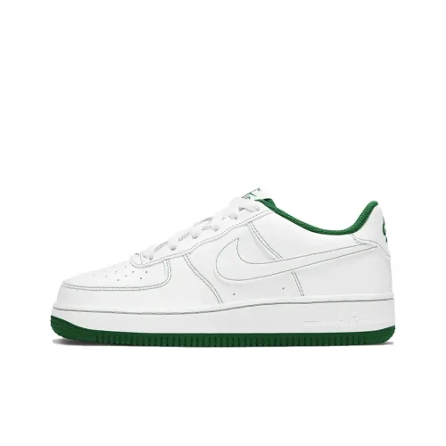 Nike Air FORCE 1 LV8 Устойчивый к истиранию Низкий Топ Детские Скейтбординг Белый