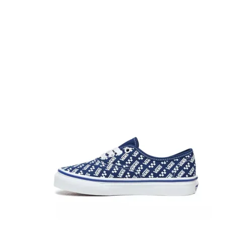 Vans Аутентичный Детский Скейтбординг Низкий Топ Предшкола