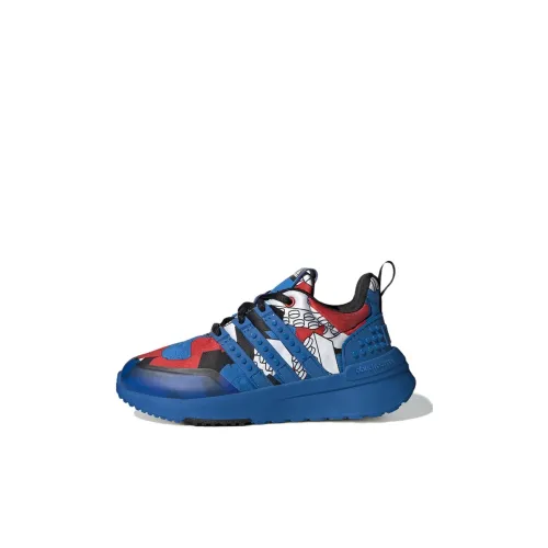 LEGO x Adidas Racer Tr K Slip Resistant Abrasion Resistant Low Топ Детские беговые кроссовки Синий Красный Детский