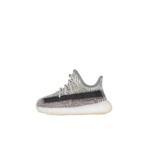 Adidas Originals Yeezy Boost 350 V2 Кунжут Seeds 'Zyon' Низкие Топ Обувь для малышей Gray Infant And Toddler