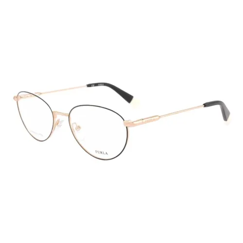 Furla Сплав Металл Овал Оправы для очков Женские Черный