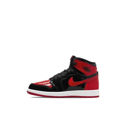 Jordan Air Jordan 1 Детские баскетбольные кроссовки High Топ Pre School