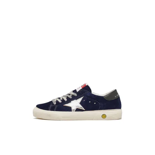 Golden Goose May Star Детские Скейтбординги Низкий Топ Kids