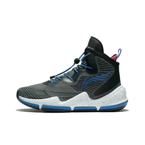 LINING YOUNG Raid Детские баскетбольные кроссовки High Топ Школьный возраст