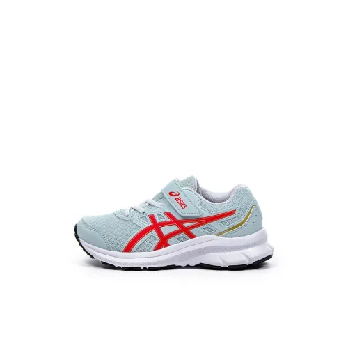 Asics Jolt 3 Low Топ Детские беговые кроссовки Синий красный для детей 3-7 лет