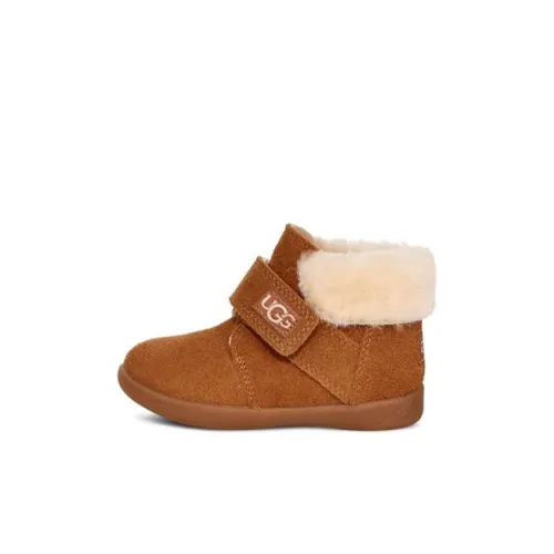 UGG Nolen Нижняя юбка устойчивая к истиранию термические детские ботинки коричневые для детей 3-7 лет