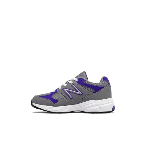 New Balance NB 888 Low Топ Детские беговые кроссовки Серо-фиолетовый для детей 3-7 лет