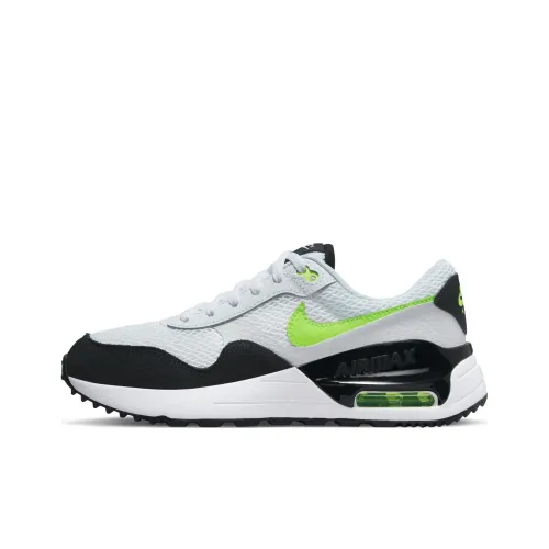 Nike Air Max SYSTM Low Топ KIDS Lifestyle Shoes Зеленый Подростки