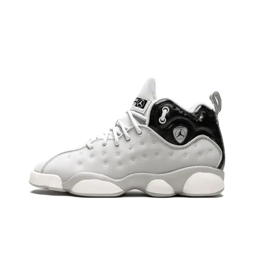 Jordan Jumpman Команда II Детские баскетбольные кроссовки MID Топ Школьный возраст