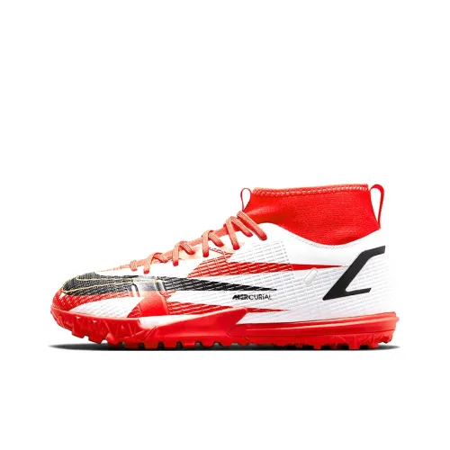 Nike Mercurial Superfly 8 Детские футбольные бутсы MID Топ Унисекс