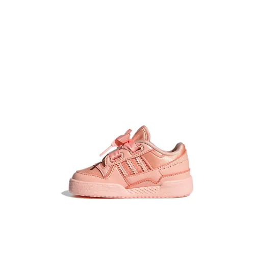 Adidas Originals FORUM Satin Low I Устойчивый к истиранию Низкий Топ Обувь для малышей Infant и Toddler