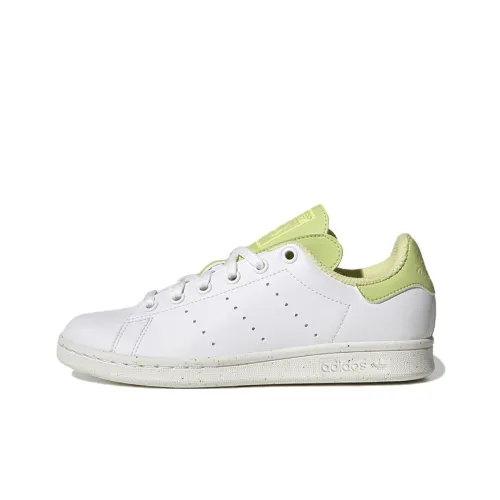 Adidas Originals Stan Smith J Slip-resistant Abrasion-resistant Low Top Детские Скейтбординги Белый Зеленый Подростки