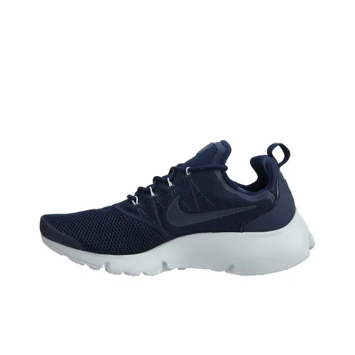 nike Presto Fly Slip Resistant Abrasion Resistant Низкий Топ Повседневная обувь Мужская Blue