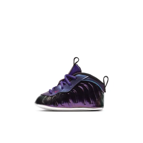 Nike Air Foamposite One Устойчивый к истиранию Дышащая Высокая Обувь для малышей Фиолетовая Infant и Toddler
