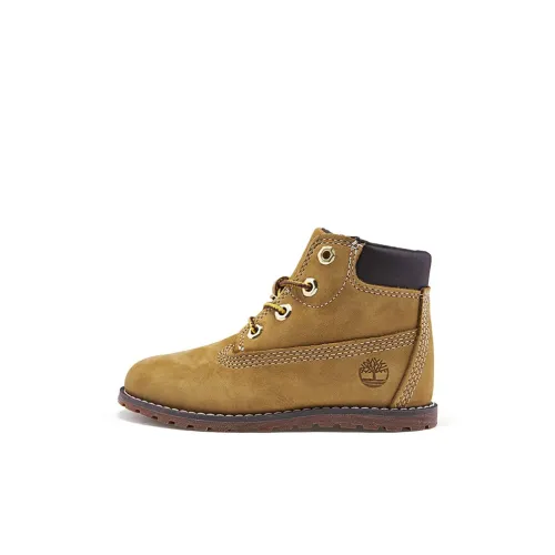 Timberland Детские кожаные сапоги Kids