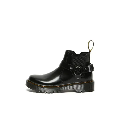 Dr.Martens Детские кожаные сапоги для дошкольников