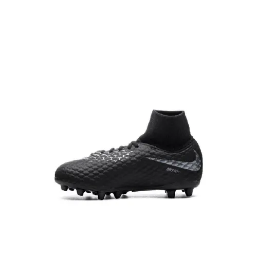 Nike Jr Hypervenom Phantom 3 ACADEMY Противоскользящий Амортизация Устойчивый к истиранию Высокий Топ