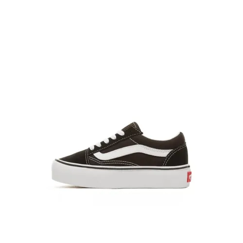 Предшкола Vans Old Skool Collection Низкий Топ Детские Скейтбординги Черный
