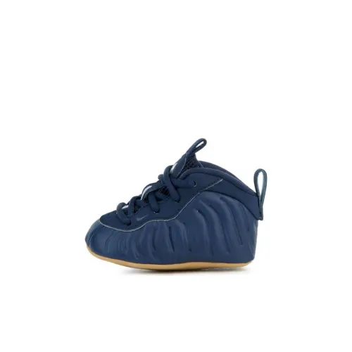 Nike Air Foamposite One Slip-resistant и устойчивый к истиранию Поддержка MID Топ Обувь для малышей Синий Infant и Toddler