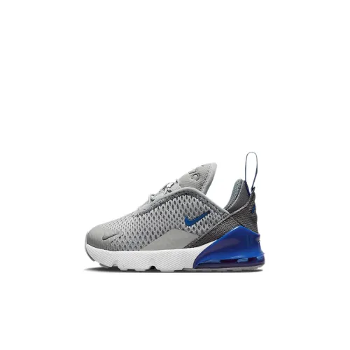 Nike Air Max 270 Low Топ Обувь для малышей Серо-голубой Infant And Toddler