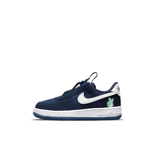 Nike Air FORCE 1 Детские Скейтбординги Низкий Топ Предшкола