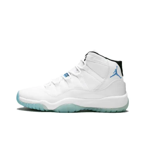 Jordan Air Jordan 11 Детские баскетбольные кроссовки MID Топ Школьный возраст