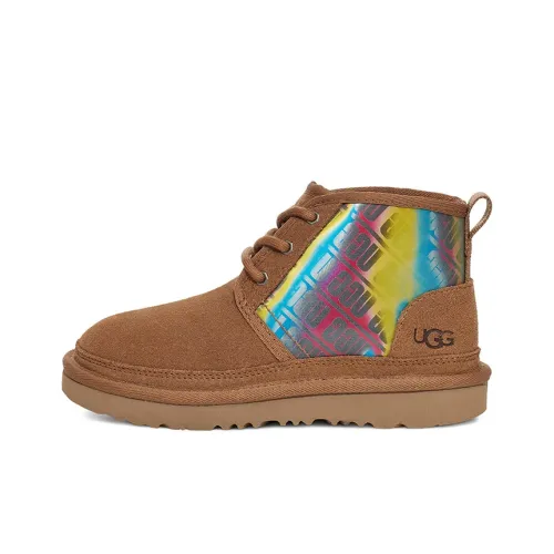 UGG Neumel Chromatic Термические Устойчивые к Износу Сноубутсы Каштановые Подростки