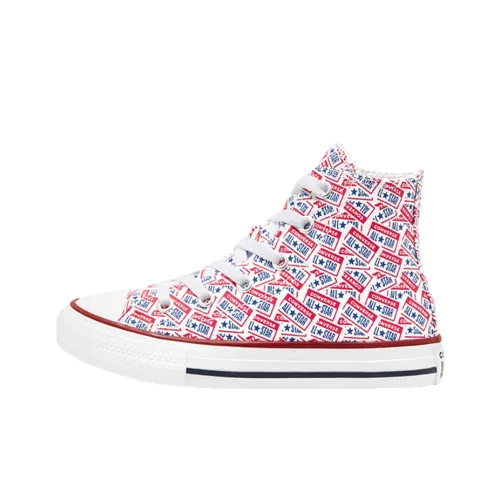 Converse Chuck Taylor All Star License Пластина Высокие Кеды Высокие Кеды для Детей Кеды Синий Красный Подростки