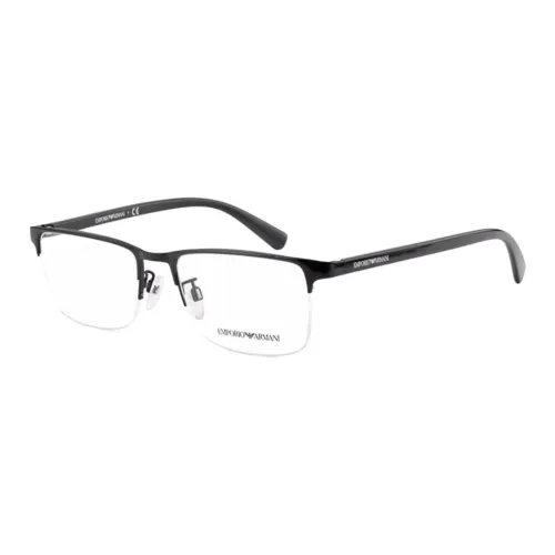 EMPORIO ARMANI Сплав Прямоугольные Оправы для очков Мужские Ярко-черные