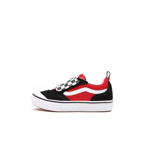 Vans Old Skool Collection Низкий Топ Детские Скейтбординги Красный Черный для детей 3-7 лет