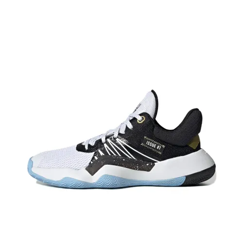 Adidas D.O.N. Issue #1 Детская баскетбольная обувь с низким верхом для школьников
