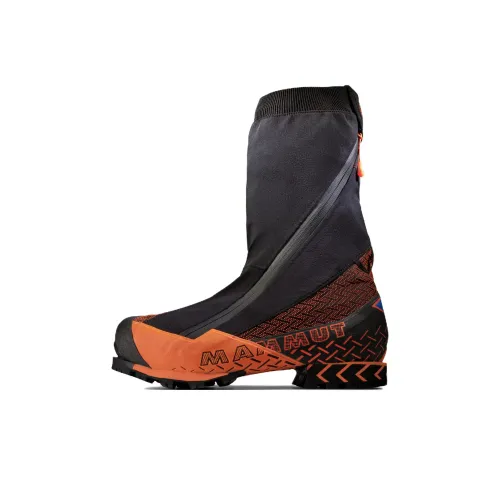MAMMUT Nordwand 6000 Устойчивый к истиранию противоскользящий высокий для активного отдыха средний каблук мужской черный и оранжевый