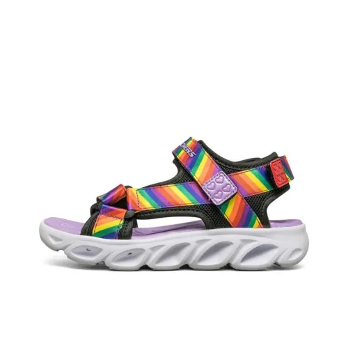 Skechers Hypno Splash Children's Sandals Black Multicolor Teenagers Сандалии Skechers Hypno Splash для детей черные многоцветные для подростков