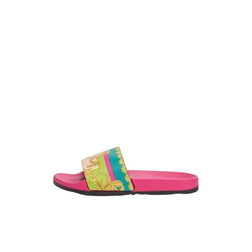 VERSACE Barocco Богиня Домашние тапочки для детей Розовый Детский