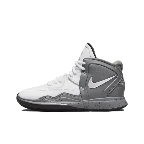Nike Kyrie 8 Infinity MID Топ Баскетбольные кроссовки для игры Серый Белый