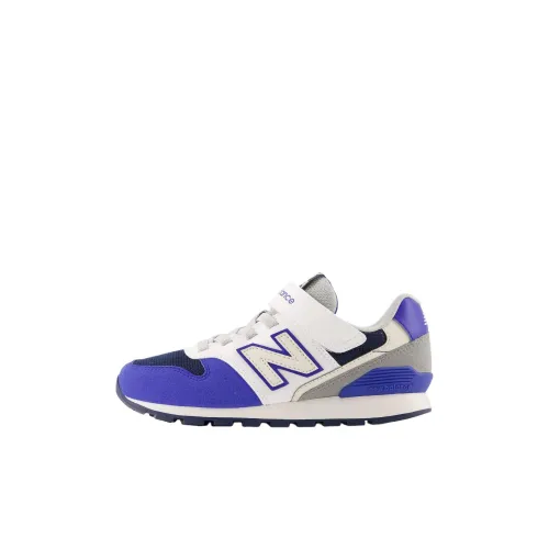 New Balance NB 996 V3 Anti KICK Амортизация Низкий Топ Детская Беговая Обувь Белый Синий Серый Детская