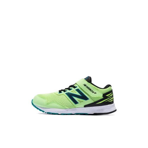 New Balance NB Hanzo V S1 Low Топ Детские беговые кроссовки Ярко-зеленый Children Aged 3-7 лет