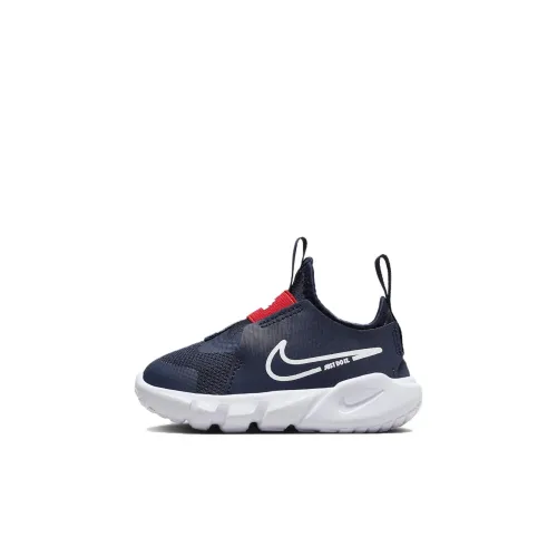 Nike Flex Runner 2 Устойчивая к истиранию Низкая Обувь для малышей Темно-синий Infant And Toddler