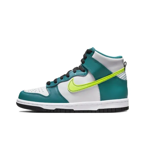 Nike Dunk High Детские Скейтбординги Высокие Топы Унисекс