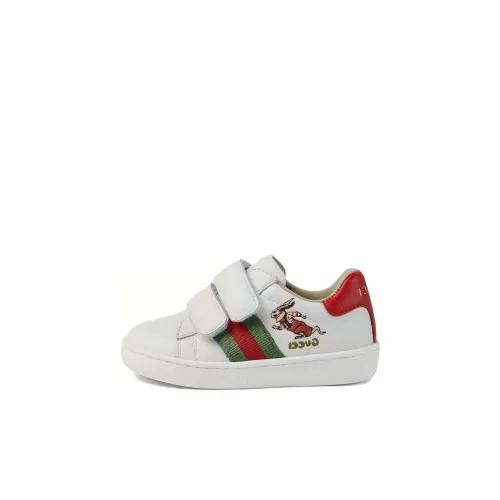 GUCCI Ace Low Топ Обувь для малышей Белый Infant And Toddler