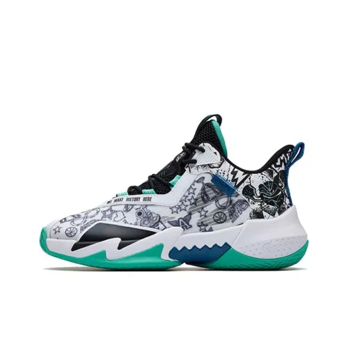 Antakids Детские баскетбольные кроссовки MID Топ Школьный возраст