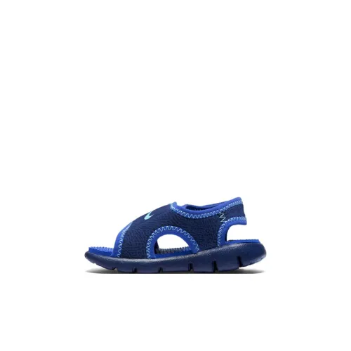 Nike Sunray Adjust 4 Амортизация и Дышащий Низкий Топ Обувь для малышей Темно-синий Infant и Toddler