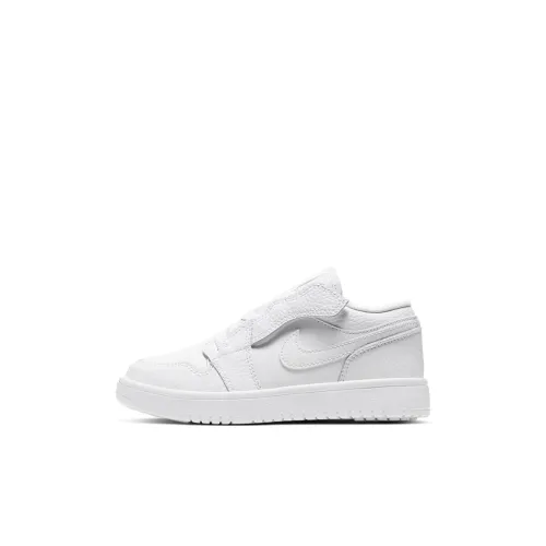 Jordan Air Jordan 1 Low Alt Slip-resistant Амортизация Низкий Топ Детские Баскетбольные кроссовки Белый