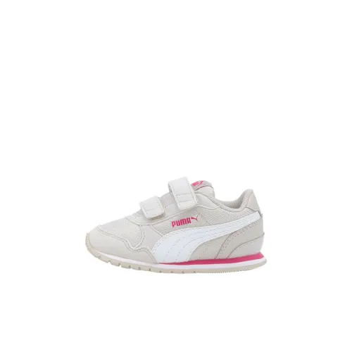 PUMA ST Runner V2 Сетка 5 Амортизация Износостойкий Низкий Топ Обувь для малышей Gray Infant и Toddler