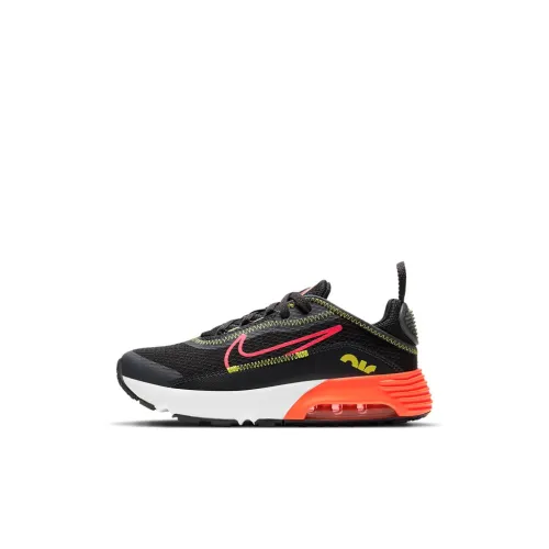 Nike Air Max 2090 Kids Lifestyle Shoes Черный Оранжевый Детские 3-7 лет