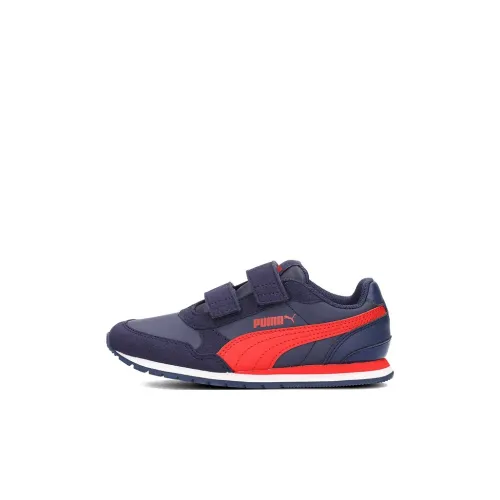 PUMA ST Runner V2 Детская беговая обувь Низкий топ Предшкольная