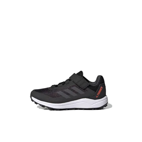 adidas Terrex Agravic Flow PRIMEGREEN K Slip-resistant Low Top Детская Туристическая Обувь Черный Серый Детский